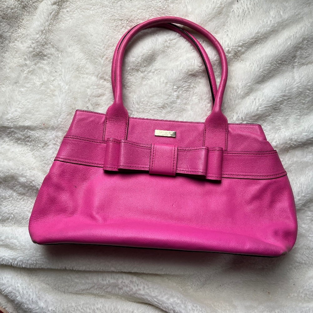 Kate Spade Pink Bow Bag